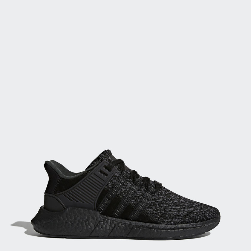 Adidas eqt boost 93/17 hotsell triple black